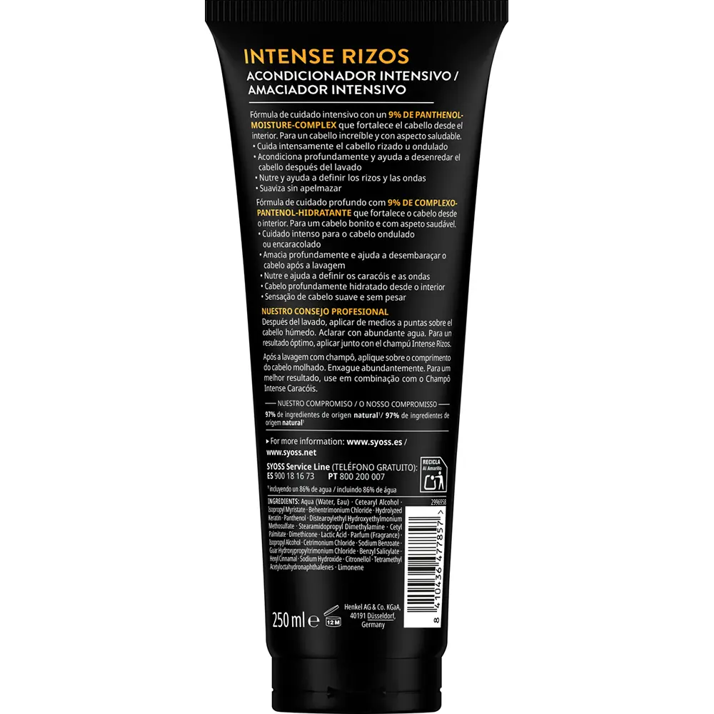 SYOSS RIZOS CONTROL intensive conditioner 250 ml