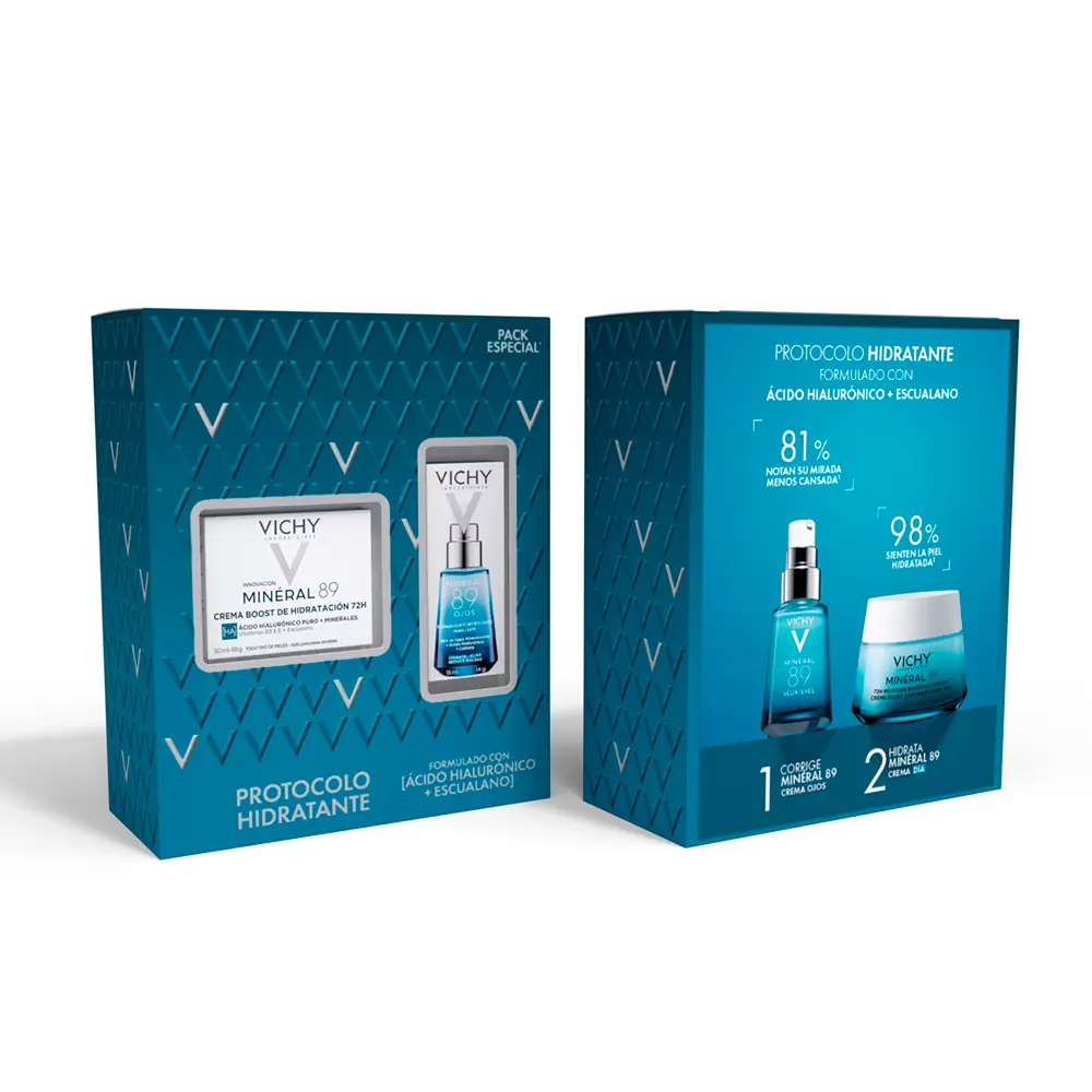 VICHY MINERAL 89 FEUCHTIGKEITSCREME ETUI 2 Stk