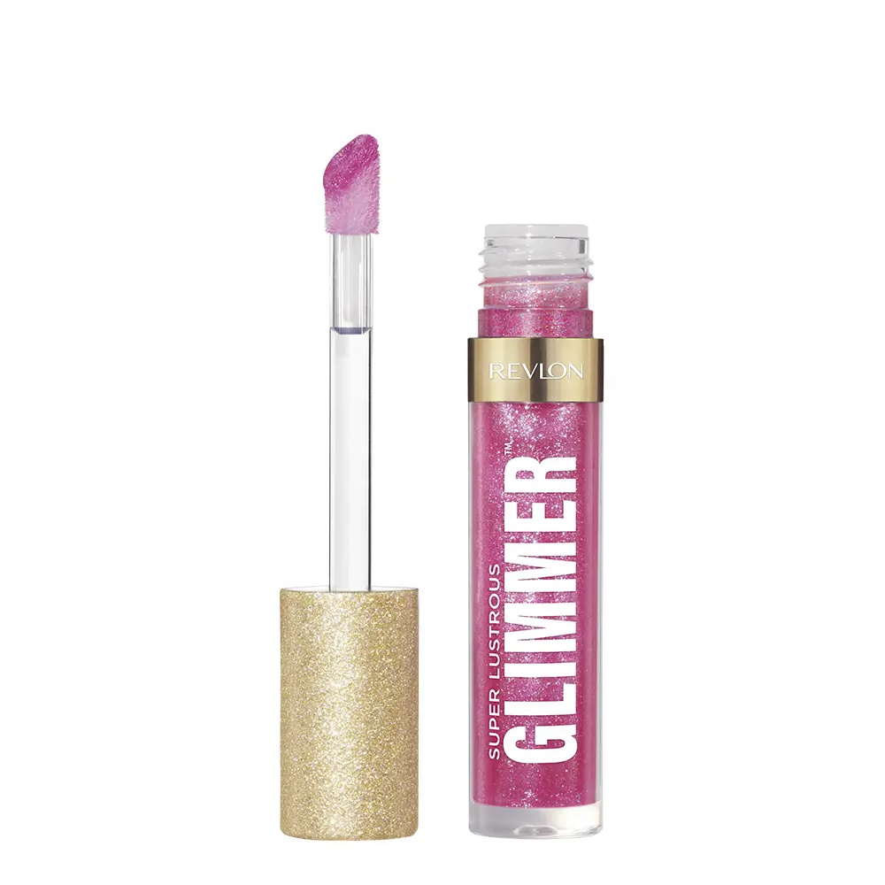 REVLON SUPER LUSTROUS GLIMMER lip gloss #08-Rose Glow 3.8 ml REVLON SUPER LUSTROUS GLIMMER lip gloss #08-Rose Glow 3.8 ml