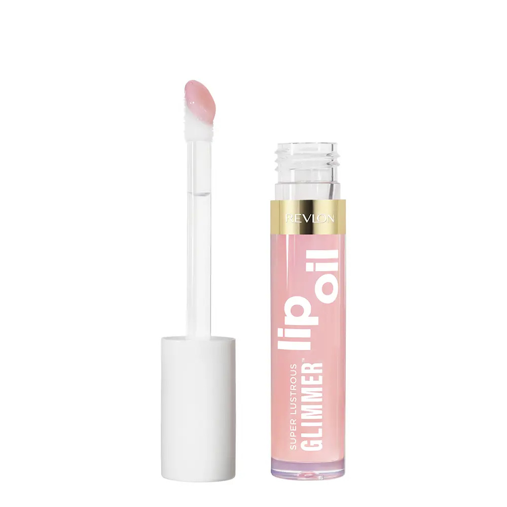 REVLON SUPER LUSTROUS GLIMMER lip oil #01-Candy Hearts 3.8 ml REVLON SUPER LUSTROUS GLIMMER lip oil #01-Candy Hearts 3.8 ml