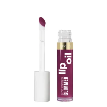 REVLON SUPER LUSTROUS GLIMMER lip oil #06-Plum Pop 3.8 ml REVLON SUPER LUSTROUS GLIMMER lip oil #06-Plum Pop 3.8 ml