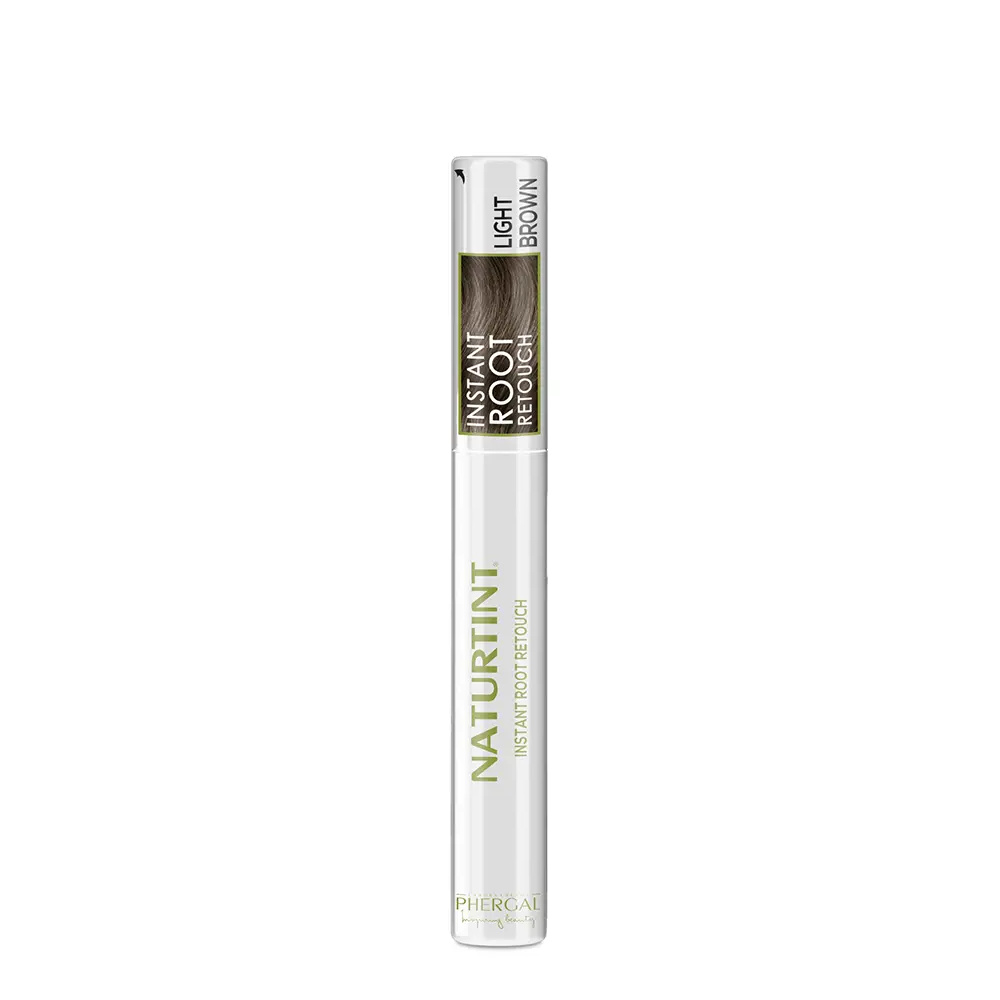 NATURTINT INSTANT ROOT RETOUCH 2 in 1 temporary gray hair retoucher #Light Brown 10 ml NATURTINT INSTANT ROOT RETOUCH 2 in 1 temporary gray hair retoucher #Light Brown 10 ml