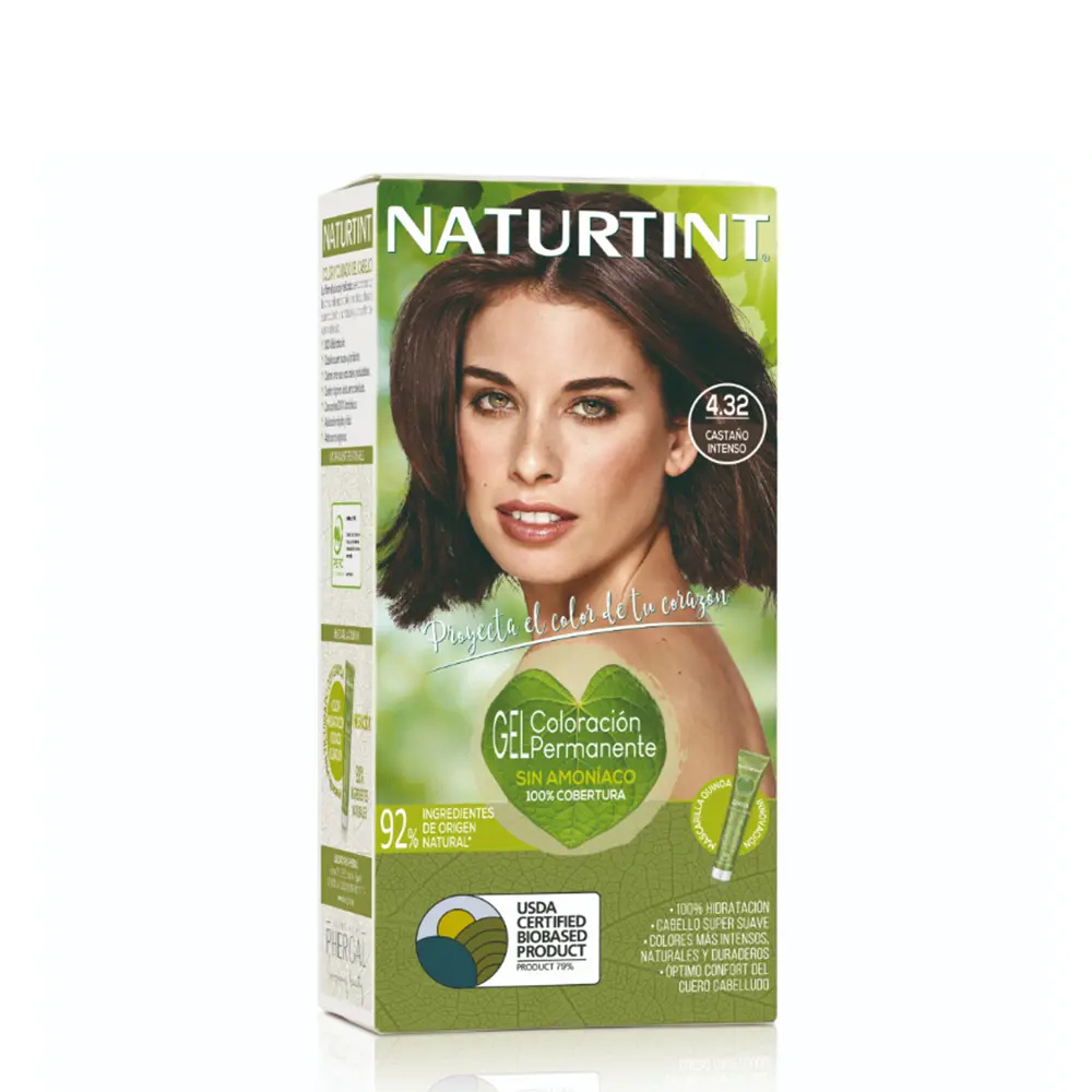 NATURTINT NATURTINT ammonia-free dye #4.32-Intense Chestnut 170 ml NATURTINT NATURTINT ammonia-free dye #4.32-Intense Chestnut 170 ml