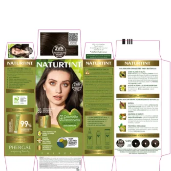 NATURTINT NATURTINT ammonia-free dye #3Wn-Natural Radiant Dark Brown 170 ml