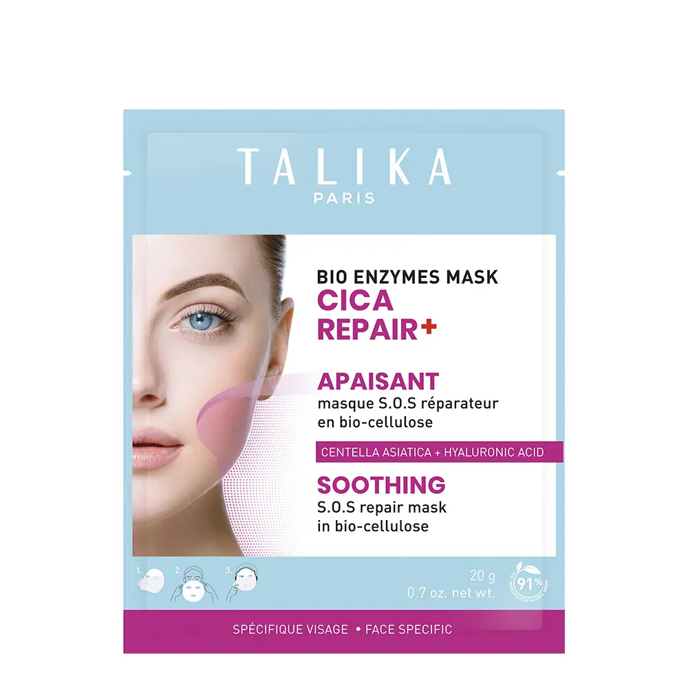 <span class="notranslate">TALIKA BIO ENZYMES MASK CICA REPAIR+</span> SOOTHING hydration-boosting SOS repair mask 20 gr <span class="notranslate">TALIKA BIO ENZYMES MASK CICA REPAIR+</span> SOOTHING hydration-boosting SOS repair mask 20 gr