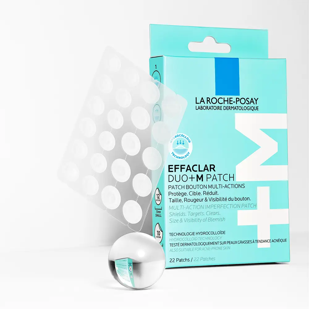 LA ROCHE POSAY EFFACLARPatch invisibili anti-macchie e anti-segni DUO+M 22 unità