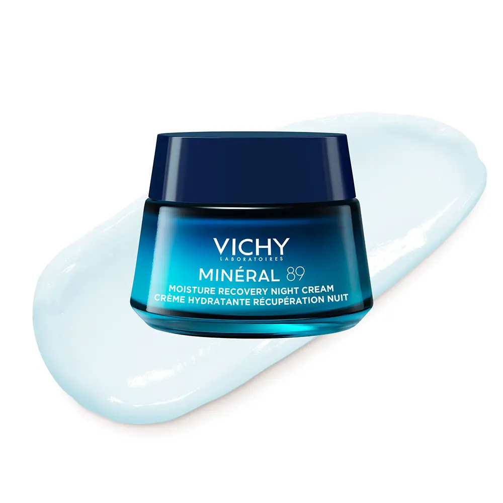 VICHY MINERAL 89 Regenerierende Nachtfeuchtigkeitscreme mit Melatonin 50 ml