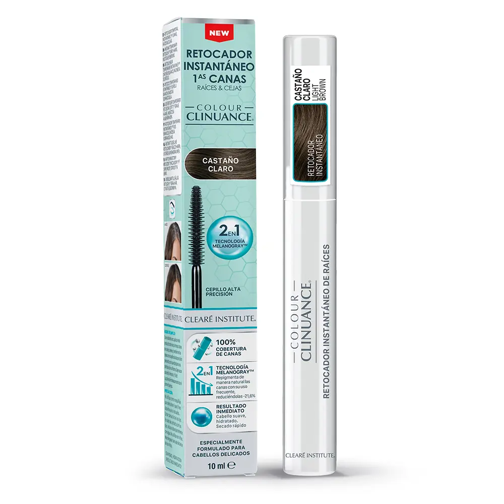 CLEARE INSTITUTE COLOUR CLINUANCE Instant Gray Root Brow Retoucher #Light Brown 10 ml