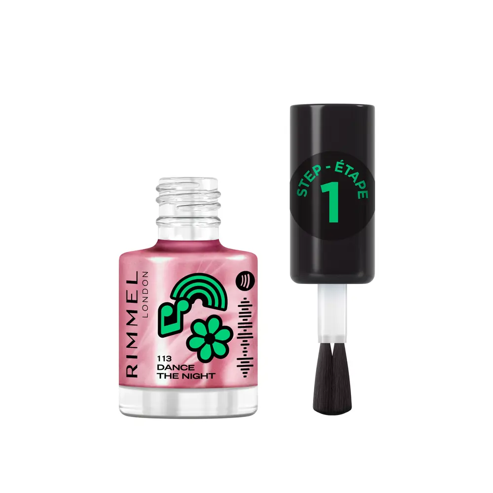 RIMMEL LONDON SUPER GEL nail polish #113-Dance the Night 12 ml