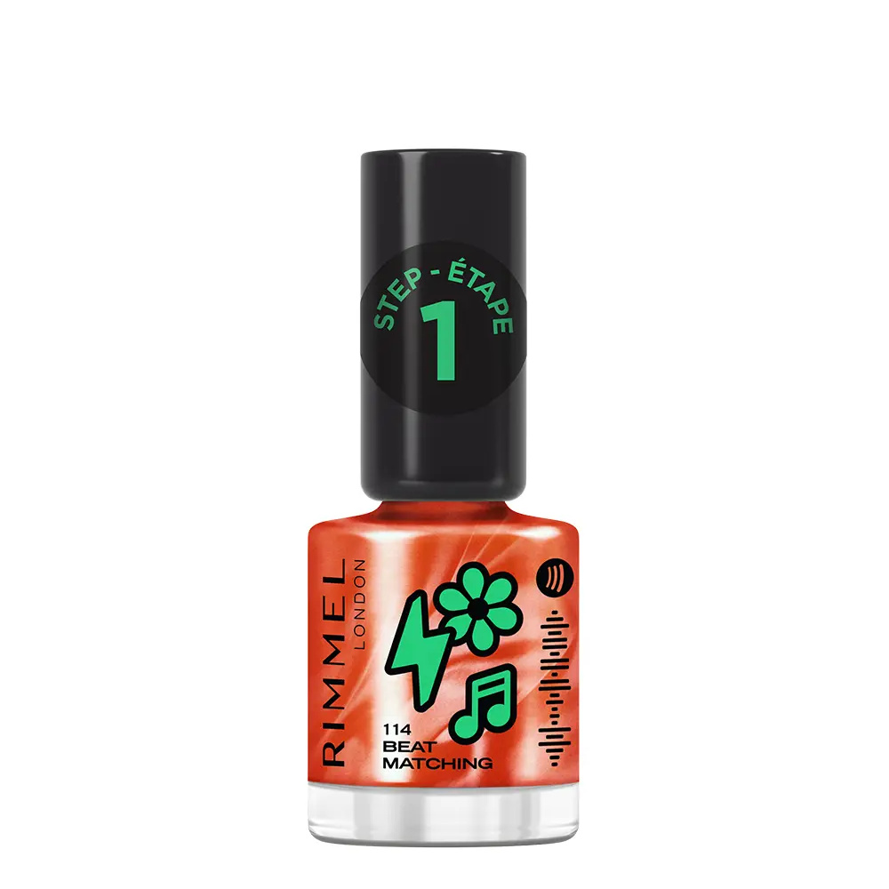 RIMMEL LONDON SUPER GEL nail polish #114-Beatmatching 12 ml RIMMEL LONDON SUPER GEL nail polish #114-Beatmatching 12 ml