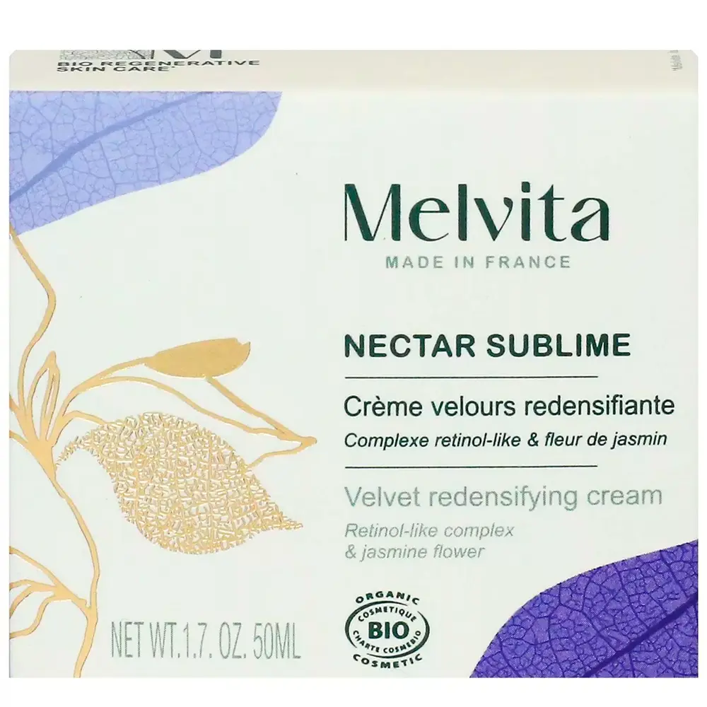 <span class="notranslate">MELVITA NECTAR SUBLIME</span> velvety redensifying cream 50 ml <span class="notranslate">MELVITA NECTAR SUBLIME</span> velvety redensifying cream 50 ml