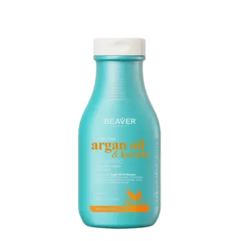 BEAVER ARGAN OIL & KERATIN repairing shampoo 350 ml