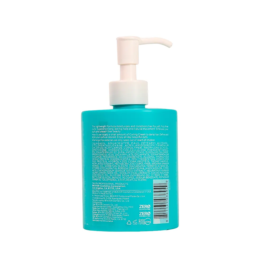 BEAVER ARGAN OIL & KERATIN curl cream 250 ml