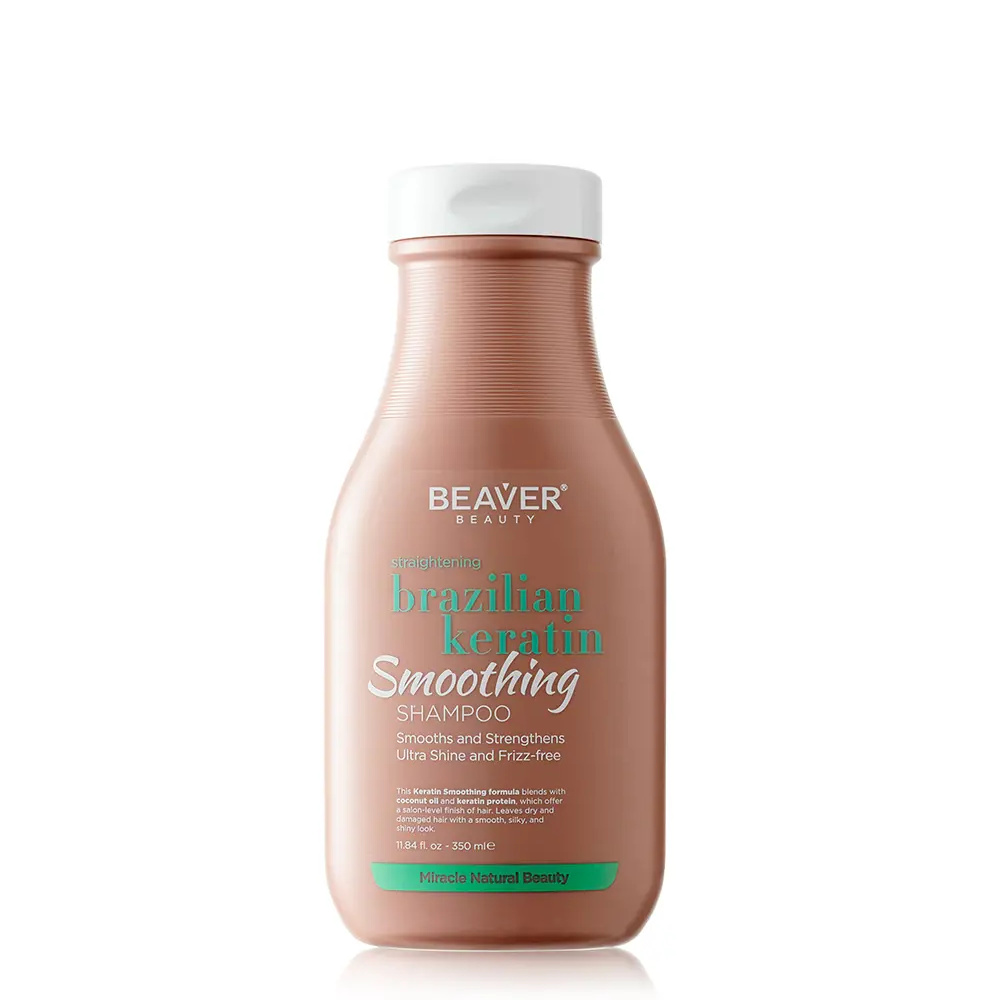BEAVER BRAZILIAN KERATIN smoothing shampoo 350 ml BEAVER BRAZILIAN KERATIN smoothing shampoo 350 ml