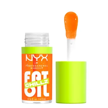 NYX PROFESSIONAL MAKE UP FAT OIL CHILLZ lip gloss #Citrus Chiller 4.8 ml