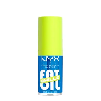 NYX PROFESSIONAL MAKE UP FAT OIL CHILLZ Lip Gloss #Polar Peppermint 4.8 ml