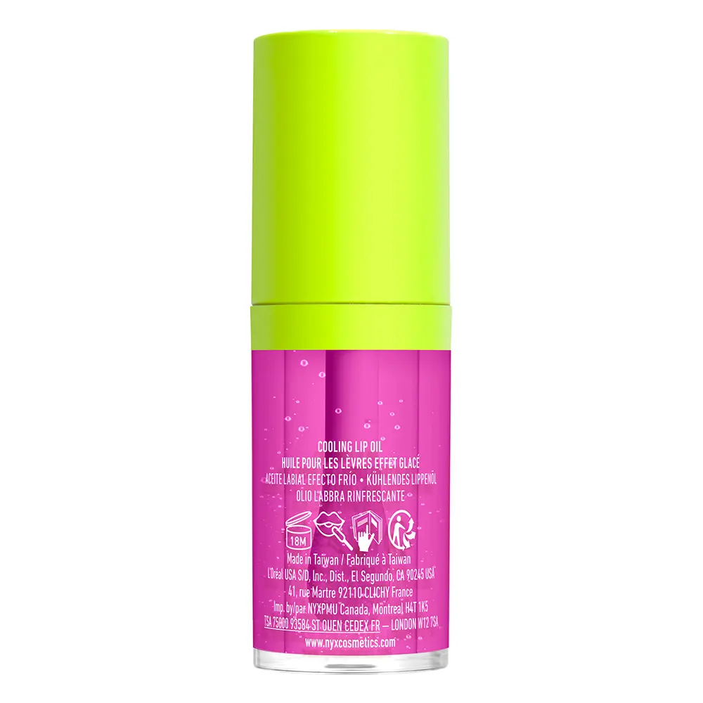 NYX PROFESSIONAL MAKE UP FAT OIL CHILLZ Lip Gloss #Strawberry Slush 4.8 ml NYX PROFESSIONAL MAKE UP FAT OIL CHILLZ Lip Gloss #Strawberry Slush 4.8 ml - Image 3