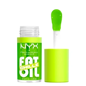 NYX PROFESSIONAL MAKE UP FAT OIL CHILLZ lip gloss #Kiwi Freezie 4.8 ml