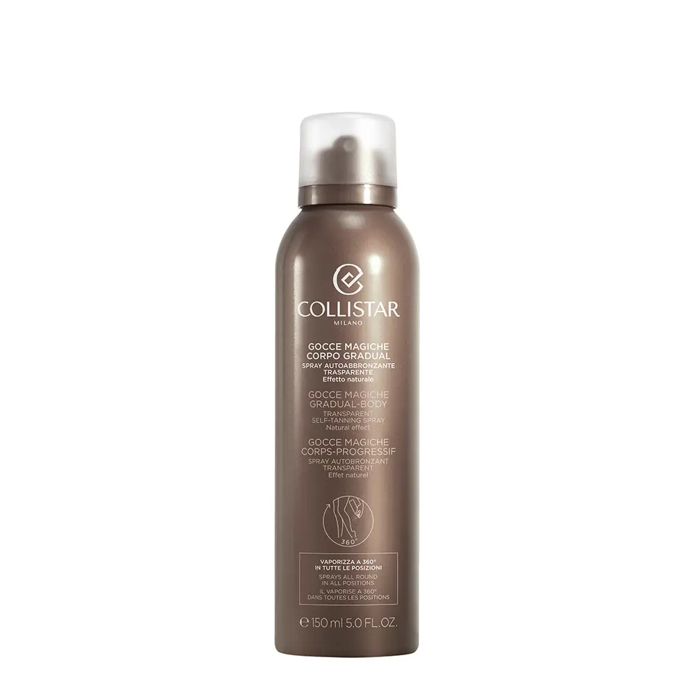 COLLISTAR MAGIC DROPS GRADUAL BODY Transparent Self-Tanning Body Spray 150 ml COLLISTAR MAGIC DROPS GRADUAL BODY Transparent Self-Tanning Body Spray 150 ml
