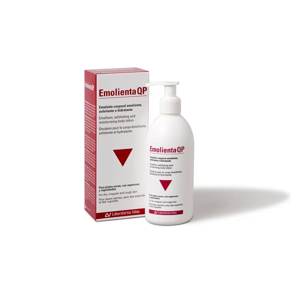 EMOLIENTA QP exfoliating and moisturizing body emulsion 300 ml