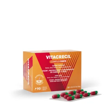 VITACRECIL COMPLEX VITACRECIL COMPLEX FORTE hair and nails capsules 90 units