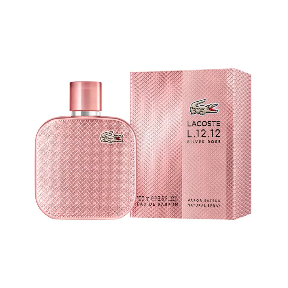 <span class="notranslate">LACOSTE L.12.12 SILVER ROSE</span> eau de parfum 100 ml for Women
