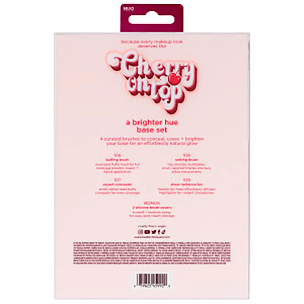 REAL TECHNIQUES CHERRY ON TOP A BRIGHTER HUE BASE CASE 6 pcs REAL TECHNIQUES CHERRY ON TOP A BRIGHTER HUE BASE CASE 6 pcs - Image 4