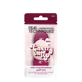 REAL TECHNIQUES CHERRY ON TOP MINI MARSHMALLOW PUFF TRIO 3 Stück