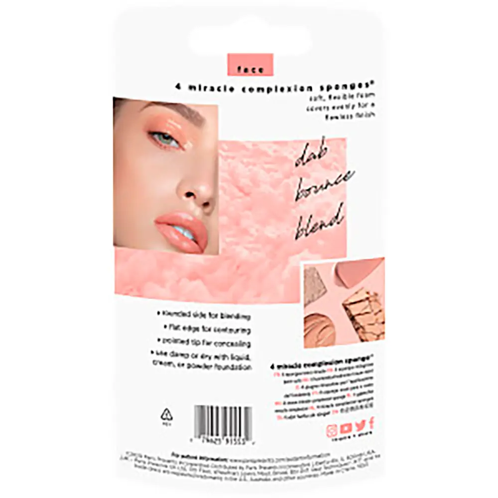 REAL TECHNIQUES MIRACLE COMPLEXION SCHWAMMPACKUNG 4 Stk