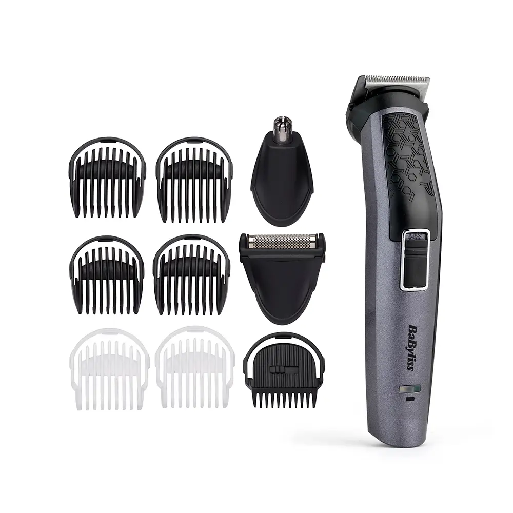 BABYLISS MT727E 10-in-1 Carbon Titanium Beard Trimmer