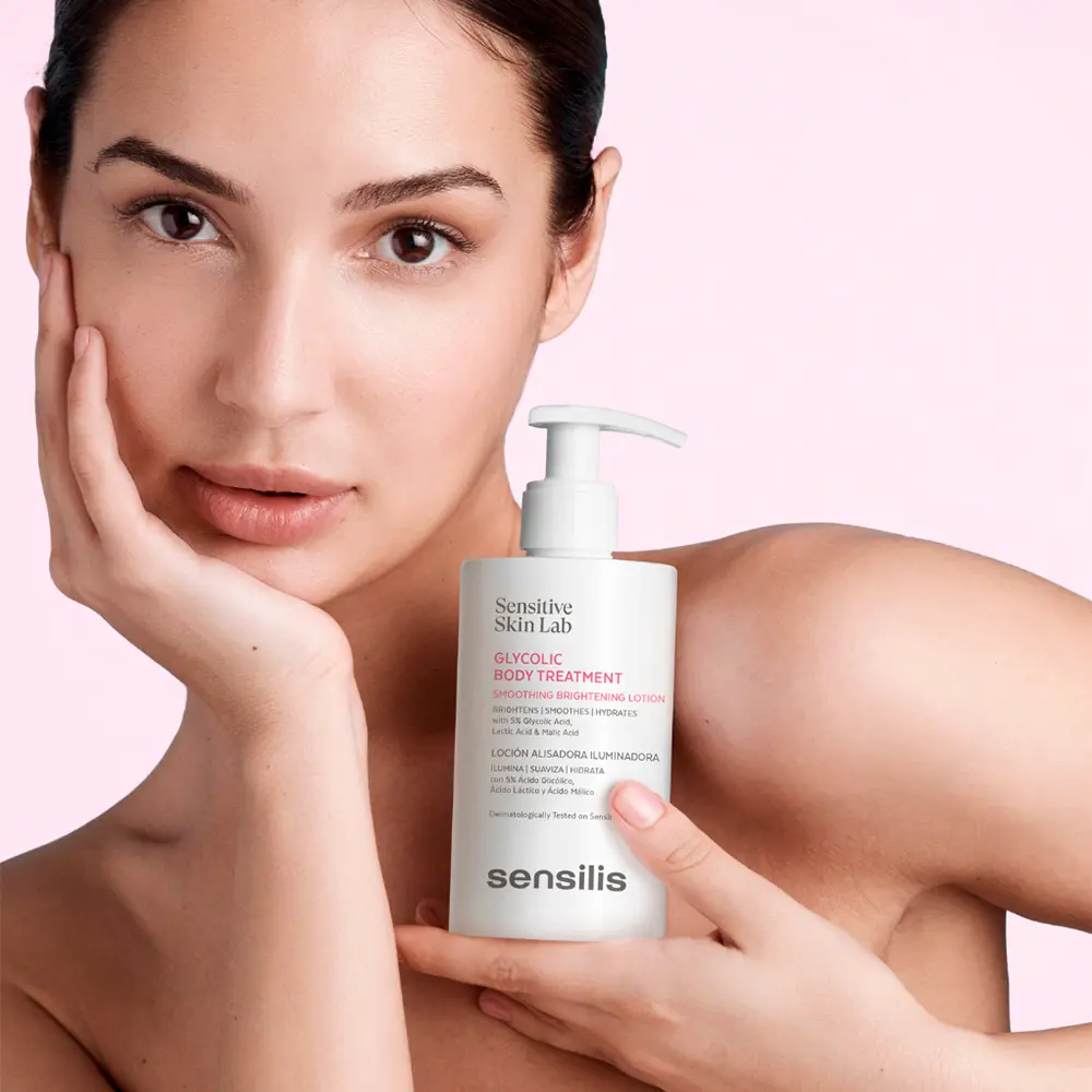 SENSILIS GLYCOLIC BODY TREATMENT illuminating and smoothing body lotion 200 ml