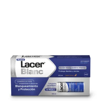 LACER LACERBLANC Dentifricio + Collutorio agli Agrumi 2 unità