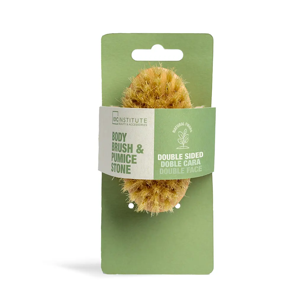 IDC INSTITUTE SPAZZOLA PER IL CORPO E PIETRA POMICE bifacciale 1 u IDC INSTITUTE SPAZZOLA PER IL CORPO E PIETRA POMICE bifacciale 1 u