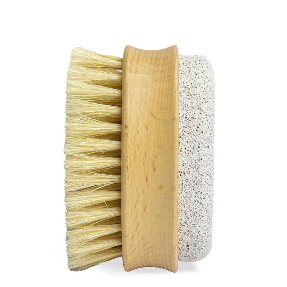 IDC INSTITUTE BODY BRUSH & PUMICE STONE double sided 1 u IDC INSTITUTE BODY BRUSH & PUMICE STONE double sided 1 u