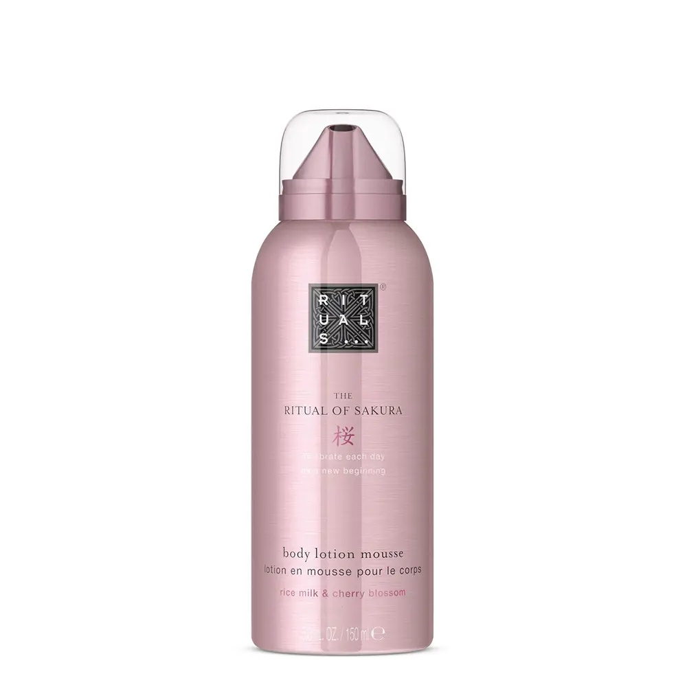 RITUALS THE RITUAL OF SAKURA body lotion mousse 150 ml RITUALS THE RITUAL OF SAKURA body lotion mousse 150 ml