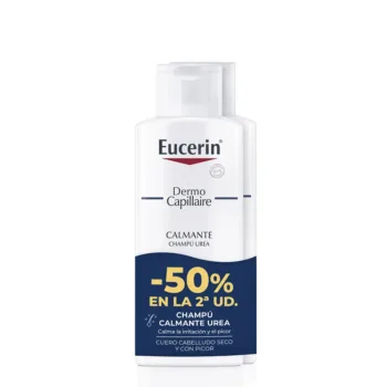 EUCERIN DERMO CAPILLAIRE Soothing Urea Shampoo pack of 2 x 250 ml