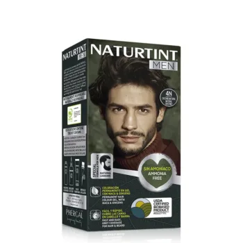 NATURELINT NATURTINT Teinture sans ammoniaque pour hommes n° 4N châtaigne naturelle, 1 unité