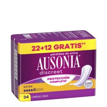 AUSONIA AUSONIA DISCREET extra incontinence pads 34 units