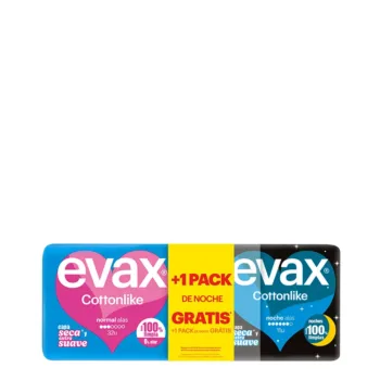 EVAX COTTONLIKE Pads Pack Day 32 units + Night 11 units