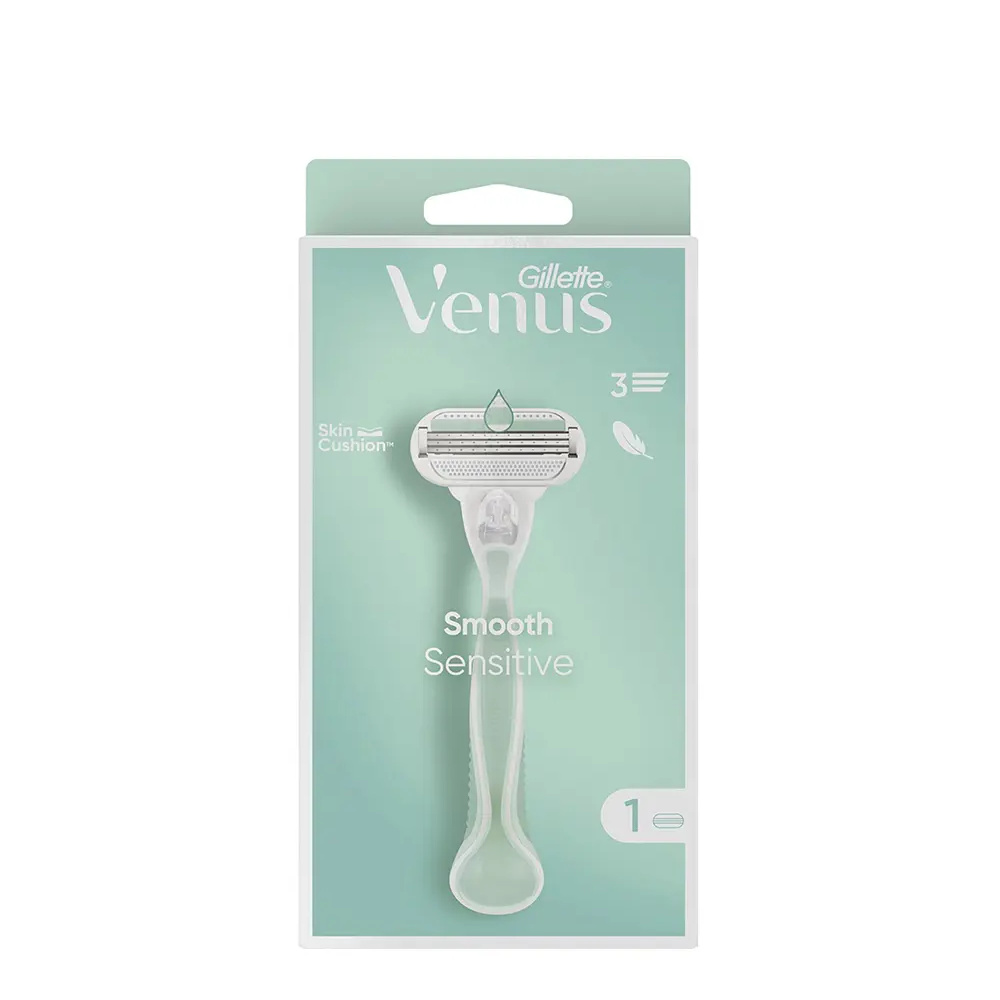 GILLETTE GILLETTE VENUS SMOOTH SENSITIVE razor + 1 refill GILLETTE GILLETTE VENUS SMOOTH SENSITIVE razor + 1 refill