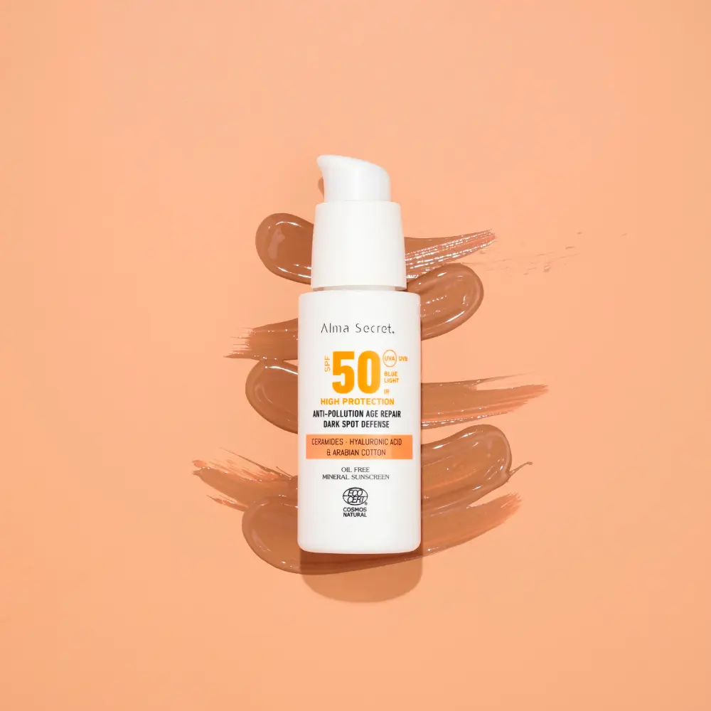 ALMA SECRET HIGH PROTECTION facial cream SPF50 #gold 50 ml
