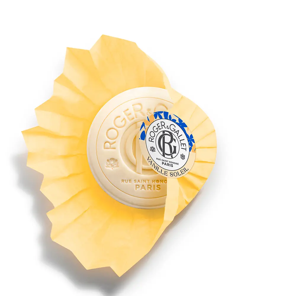 ROGER & GALLET VANILLE SOLEIL scented soap 100 gr