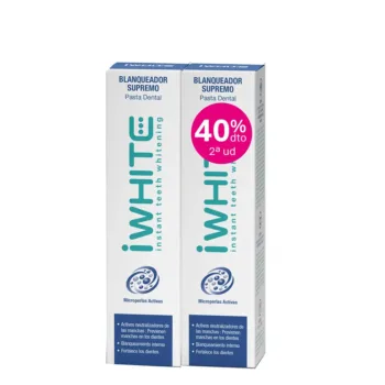 IWHITE Supreme whitening toothpaste pack of 2 x 75 ml