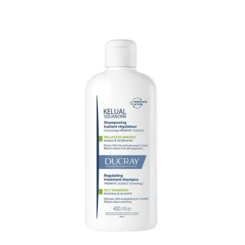DUCRAY KELUAL SQUANORM shampoo for oily dandruff 400 ml
