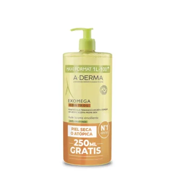 A-DERMA EXOMEGA CONTROL huile de douche émolliente 1000 ml A-DERMA EXOMEGA CONTROL huile de douche émolliente 1000 ml