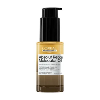 <span class="notranslate">L'OREAL PROFESSIONNEL PARIS ABSOLUT REPAIR</span> MOLECULAR professional biphasic oil 30 ml