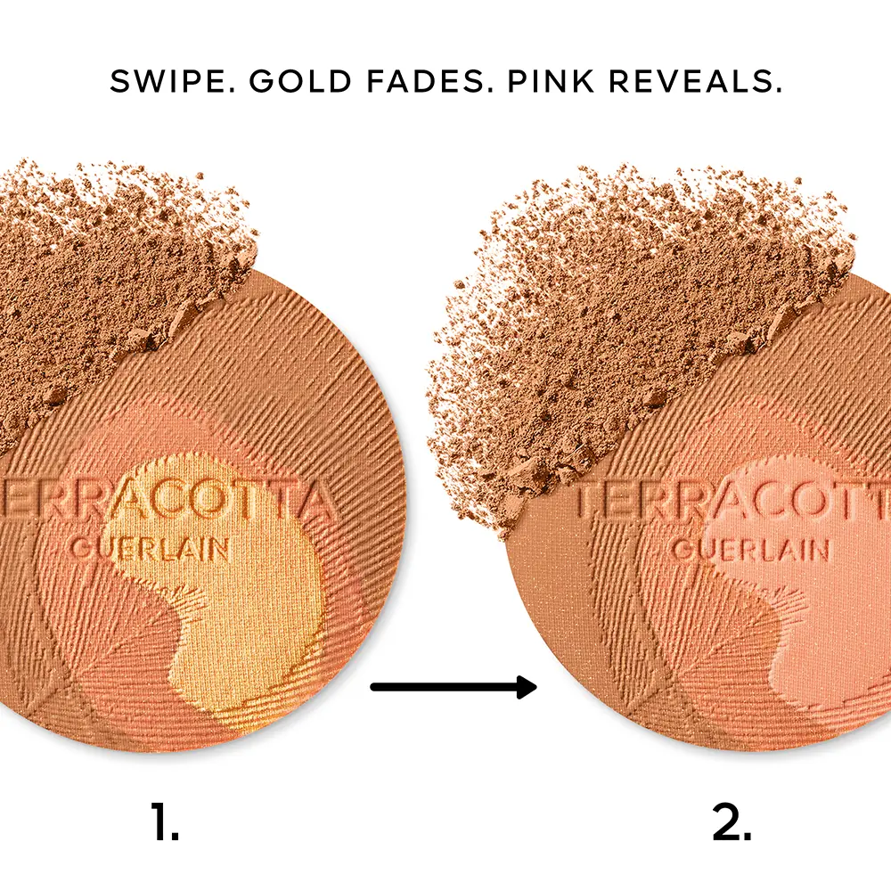 GUERLAIN TERRACOTTA PEACOCK Illuminating Powder with a Good Face Effect Limited Edition