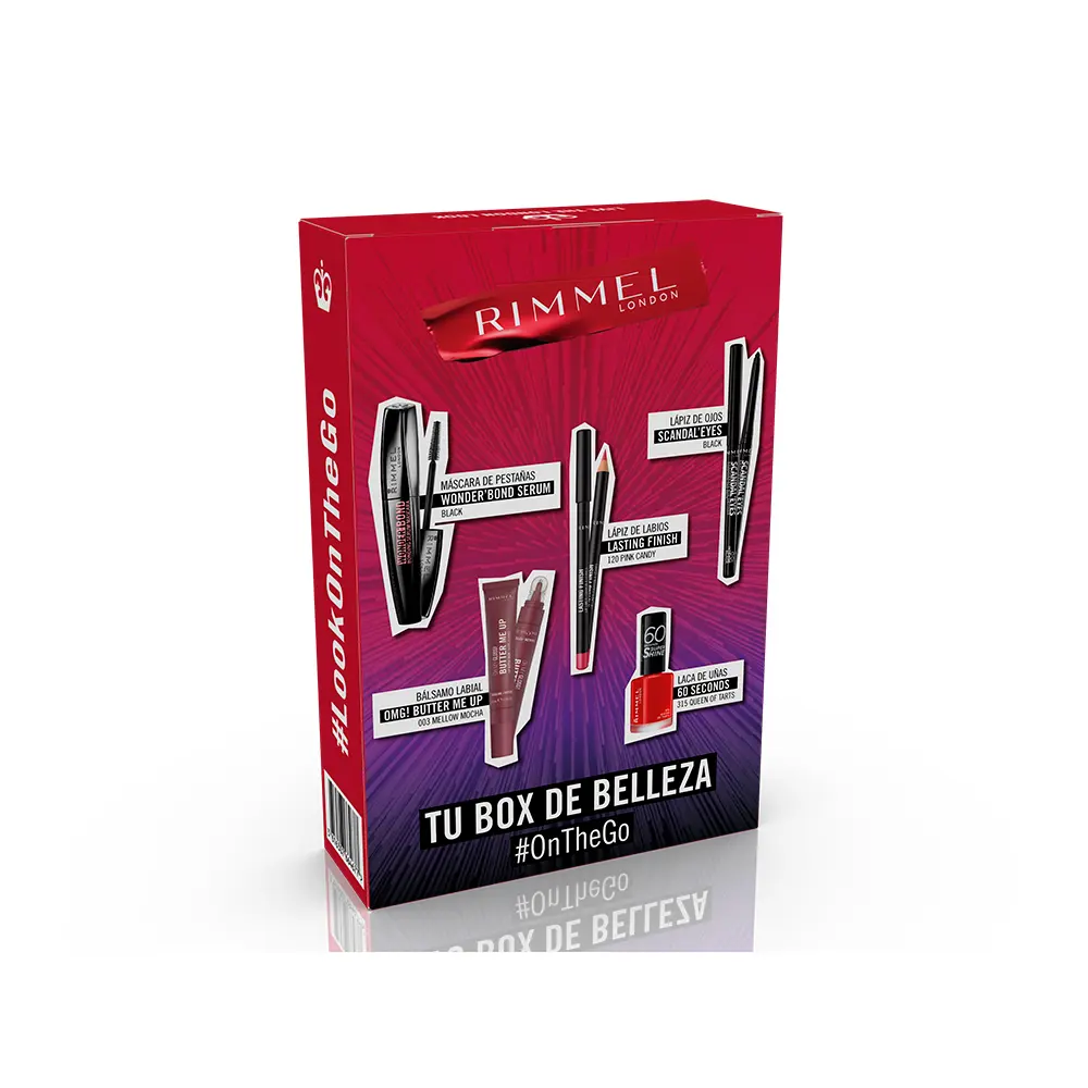 RIMMEL LONDON RIMMEL LONDON MAQUILLAJE set 5 pcs