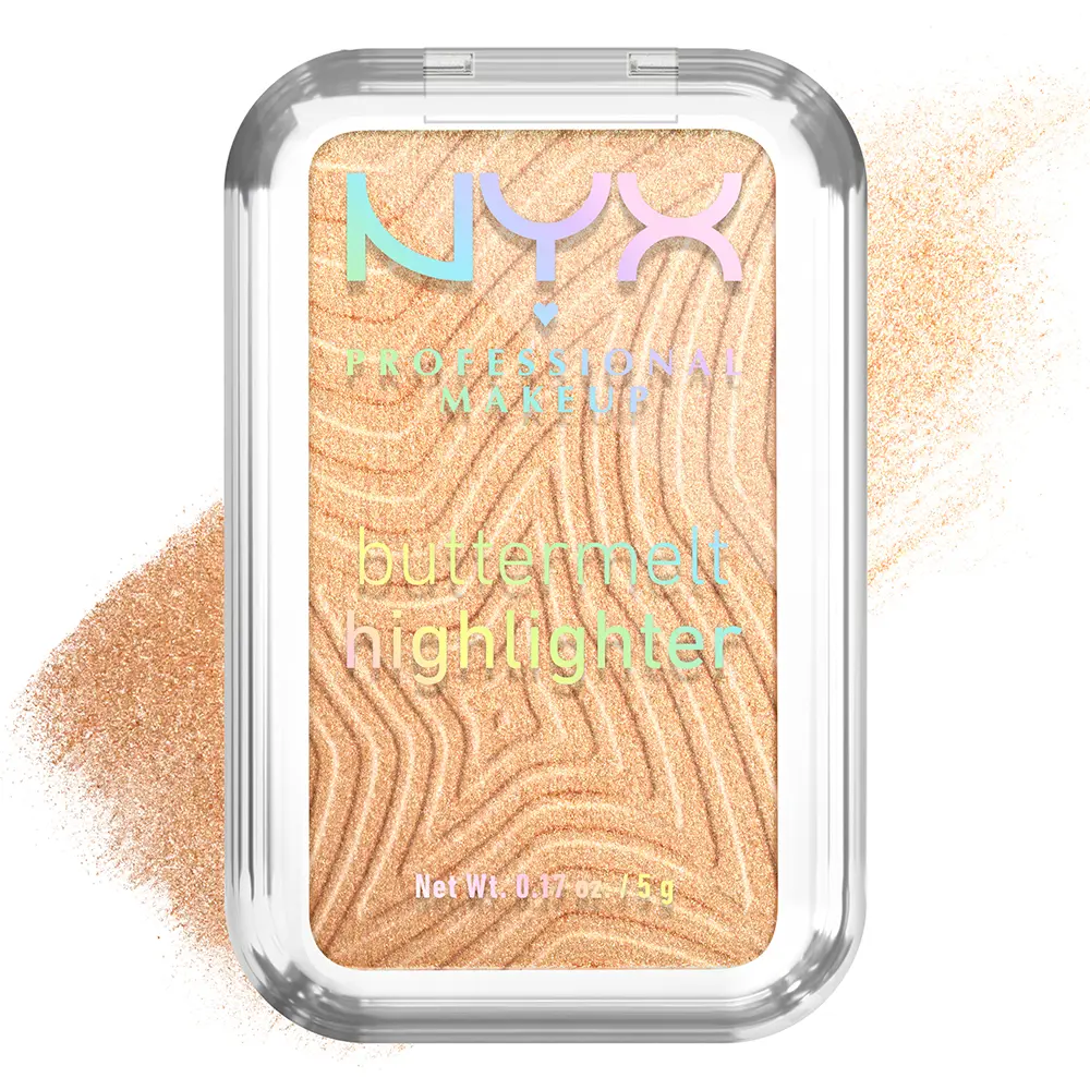 NYX PROFESSIONAL MAKE UP BUTTERMELT HIGHLIGHTER powder highlighter #10-Glaze It Butta 5 gr