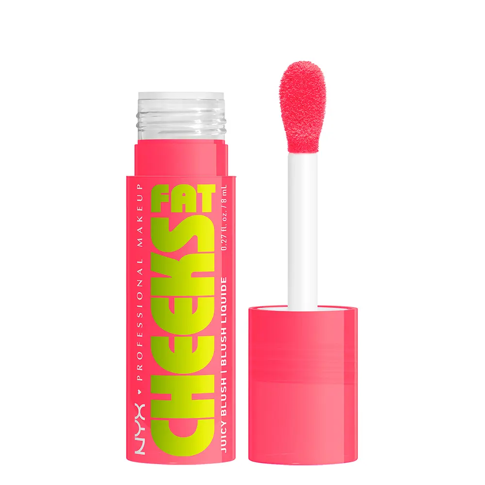 NYX PROFESSIONAL MAKE UP FAT CHEEKS Hydrating Liquid Blush #03-Guava Gush 8 ml NYX PROFESSIONAL MAKE UP FAT CHEEKS Hydrating Liquid Blush #03-Guava Gush 8 ml - Image 4